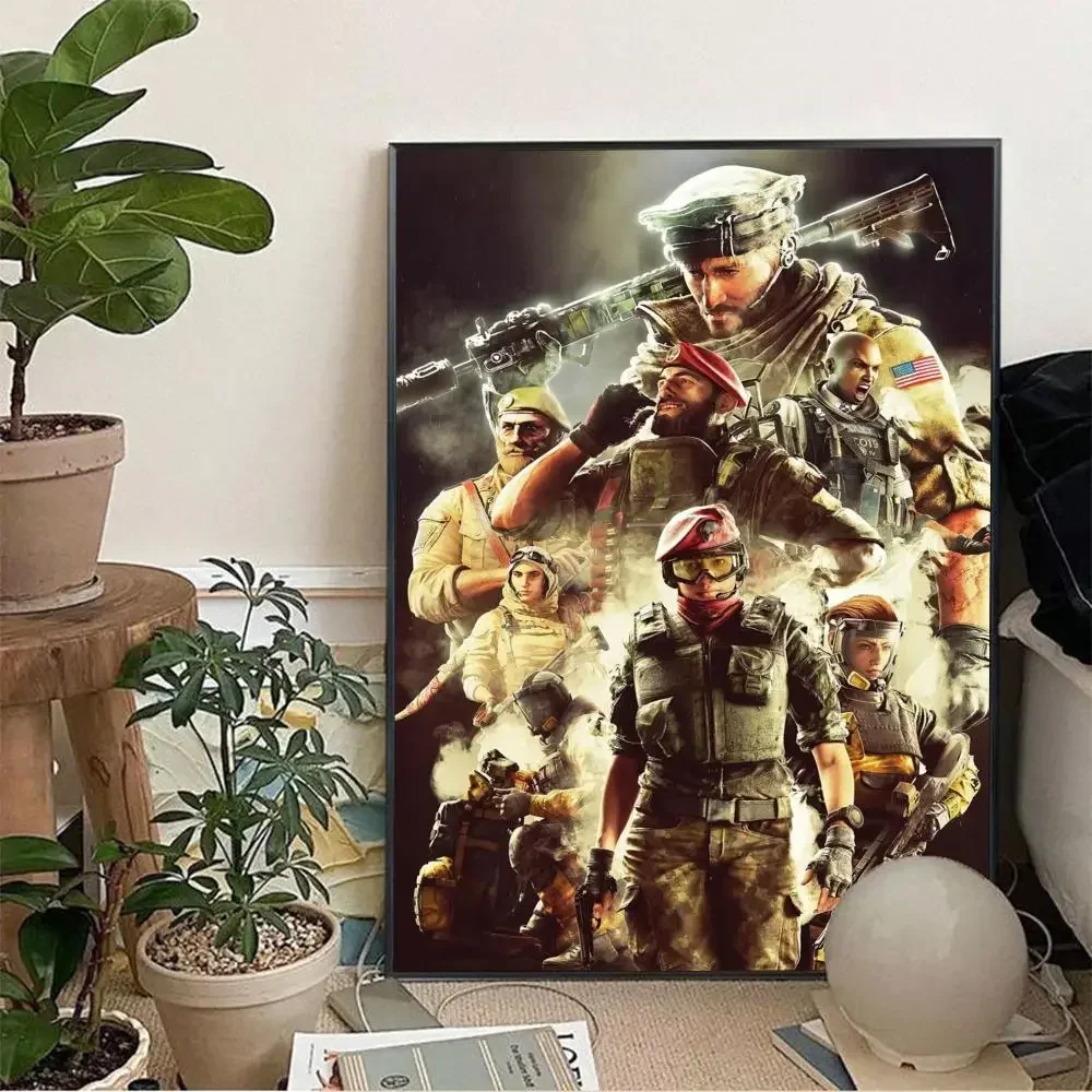Tom C Clancy s R Rainbow Six S Siege Game Poster Wall Art Home Decor Room 7 - Rainbow Six Siege Store