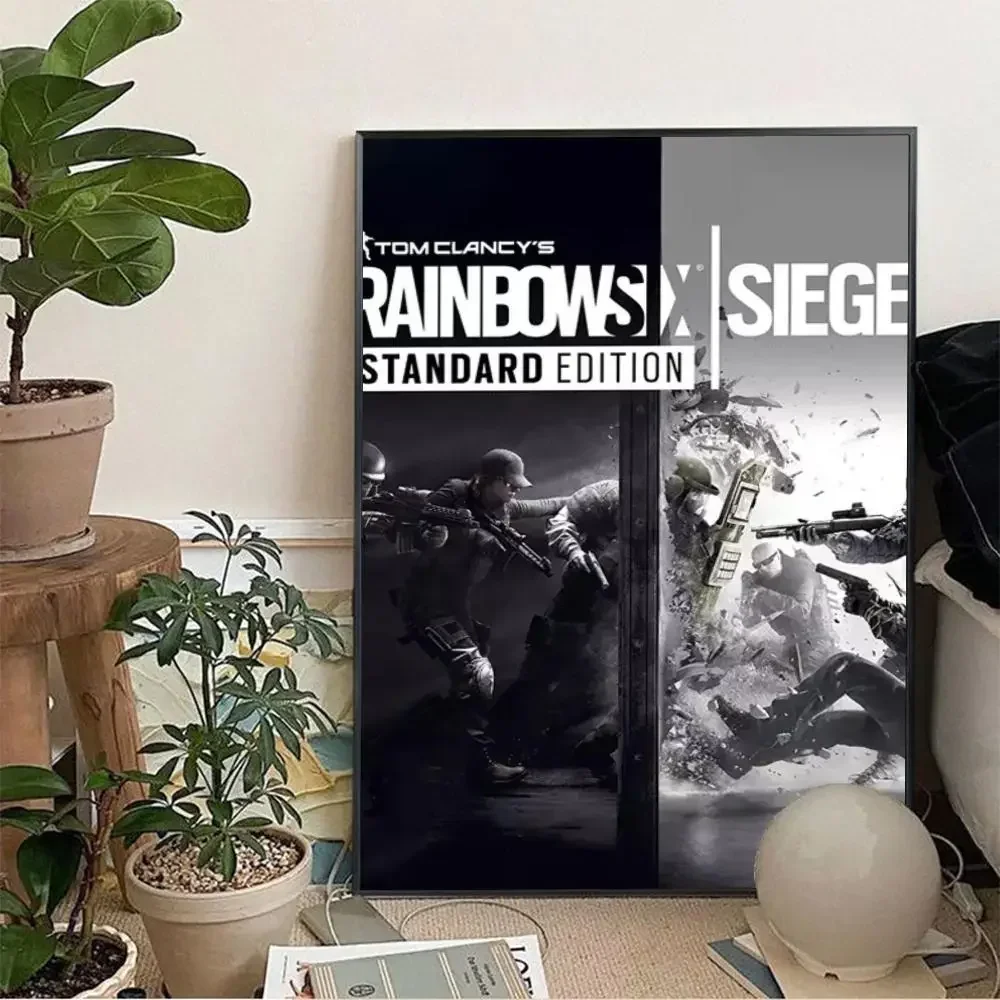 Tom C Clancy s R Rainbow Six S Siege Game Poster Wall Art Home Decor Room 8 - Rainbow Six Siege Store