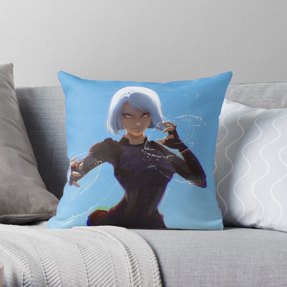 Lana In Her Gemini From Rainbow Six Siege Throw Pillow - Rainbow Six Siege Store
